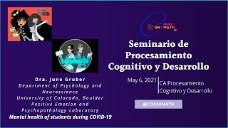 Seminario COGNiMATH: Dra. June Gruber