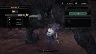 MHW - Arena Quest 09 - Diablos & Black Diablos 8'05 (Solo SnS)