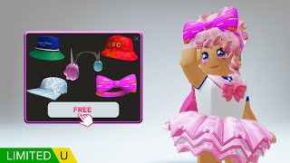 WOW! GET ALL 5 CUTE AND FREE HEAD ACCESSORIES TODAY! ROBLOX FREE UGC