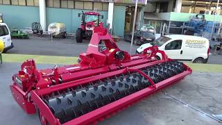 The Kverneland harrow machine