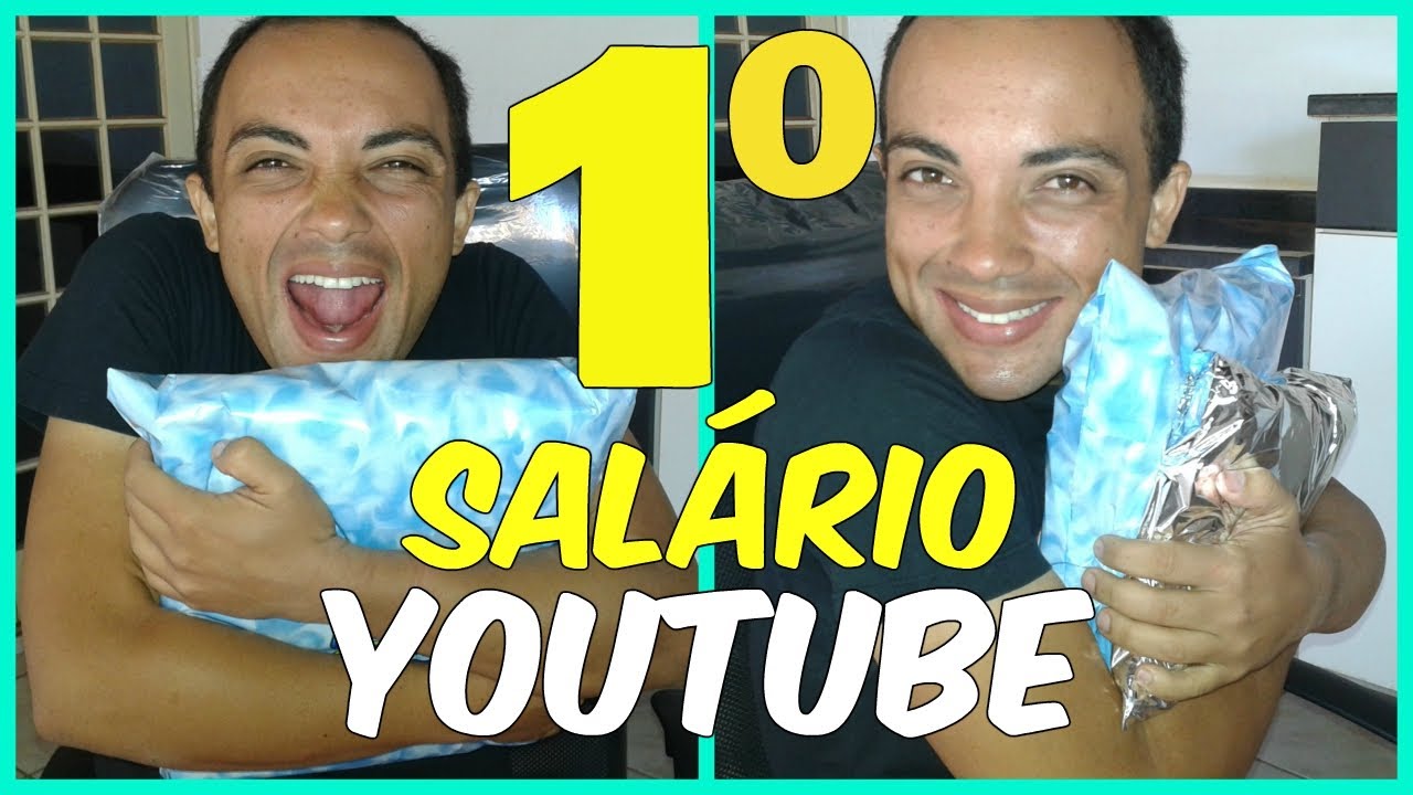 O Que Comprei Com 1ºpagamento Do Youtube Youtube