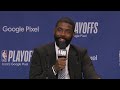 Kyrie Irving Talks Game 6 Win vs. Clippers & First Playoff Series w Mavs  2024 NBA Playoffs