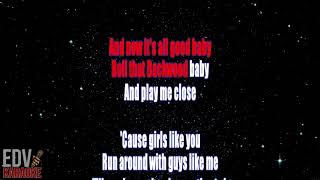 Maroon 5   Girls Like You ft  Cardi B Karaoke Version  Free Instrumental with l HD