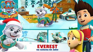 Patrulha Canina Ao Resgate (PAW Patrol Rescue World New Character Everest all Mini Games Complete
