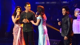 REGINE, GARY, MARTIN & LANI - I Just Can't Let Go & What About Me (ULTIMATE: Feb.14, 2015)