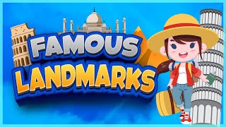 Famous Landmarks | Famous Places in the World | World Landmarks | OnlineClass4Kids | Social Science