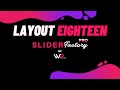 Create Slider With Layout Eighteen | Slider Factory Pro | WP Frank | WordPress Video Tutorials