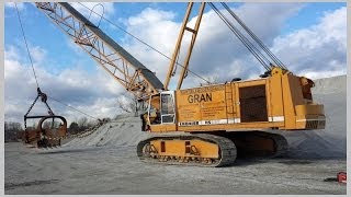 Liebherr HS882HD der Fa. Seilbagger Gran - Getting back to work....