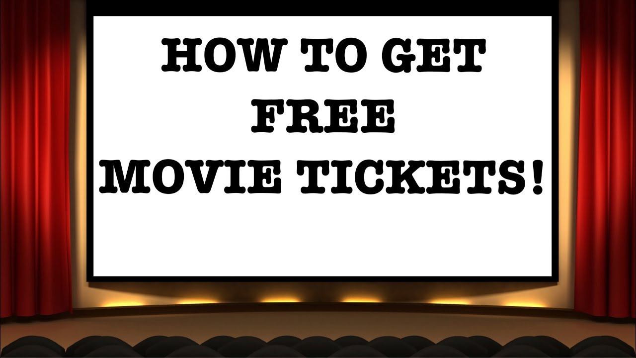 How To Get FREE Movie Tickets! - YouTube