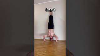 7 step tutorial handstand push-up