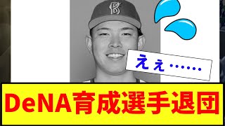 【徹底討論・衝撃】DeNA育成選手が退団　衝撃的すぎる事実【2ch プロ野球　まとめ　】