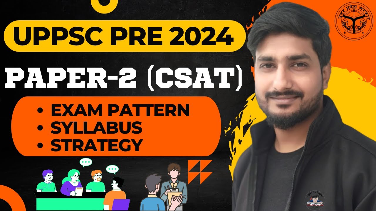 How To Prepare CSAT For UPPSC Prelims 2024 | GS PAPER-2 | Strategy And ...