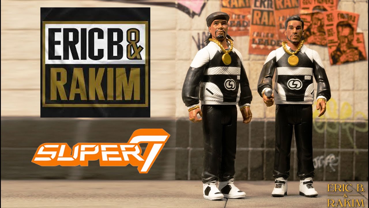 Eric B & Rakim Paid In Full Super7 Reaction Figure 2 Pack - YouTube