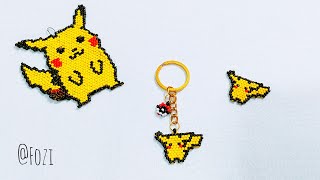 How to Create a Beaded Pikachu with Brick Stitch: Step-by-Step Tutorial