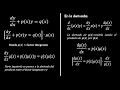 ¿factor integrante ¿de dónde sale demostración de la fórmula ed lineales de primer orden .