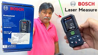 Bosch GLM 50-23 G Laser Measure - Carpenter/मिस्त्री के बड़े काम का है यह Unboxing In Hindi 2023