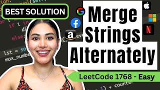 Merge Strings Alternately - LeetCode 1768 - Python #leetcode #leetcode75