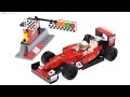 LEGO Speed Champions Ferrari Formula One SF16-H car review!