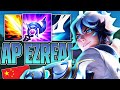 Chinese Super Server AP EZREAL Build Does How Much Damage?! - League of Legends