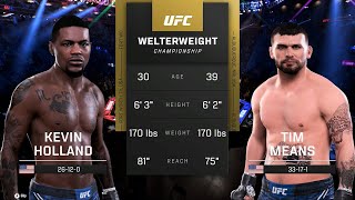 Kevin Holland vs. Tim Means Full Fight - UFC 5 Fight Night