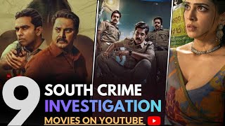 Top 8 South Investigation Mystery Thriller Movies In Hindi 2026|Murder Investigation Thriller Movies