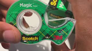 Scotch Magic Tape Unboxing