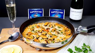 MUSSEL RICE WITH CAVA