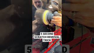 Using the "5-5-5" method to eliminate car scratches!