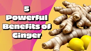 5 Powerful Benefits of Ginger