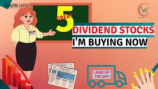5 Super dividend Stocks i'm buying in 2023. My Super Foundation must have Dividend stocks.