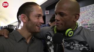 MMAnytt exclusive: Hector Lombard tells us what he whispered to Dan Henderson