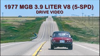 1977 MGB 3.9L V8 Drive Video