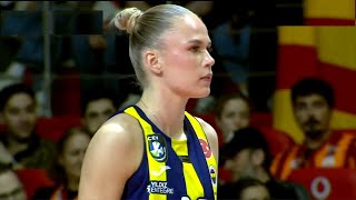 Arina fedorovtseva | Galatasaray vs. Fenerbahce | Turky volleyball League 2024-2025