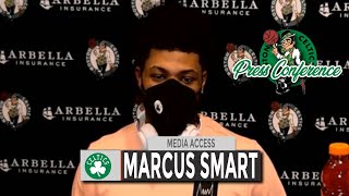 Marcus Smart Post Game Interview | Celtics vs Mavericks
