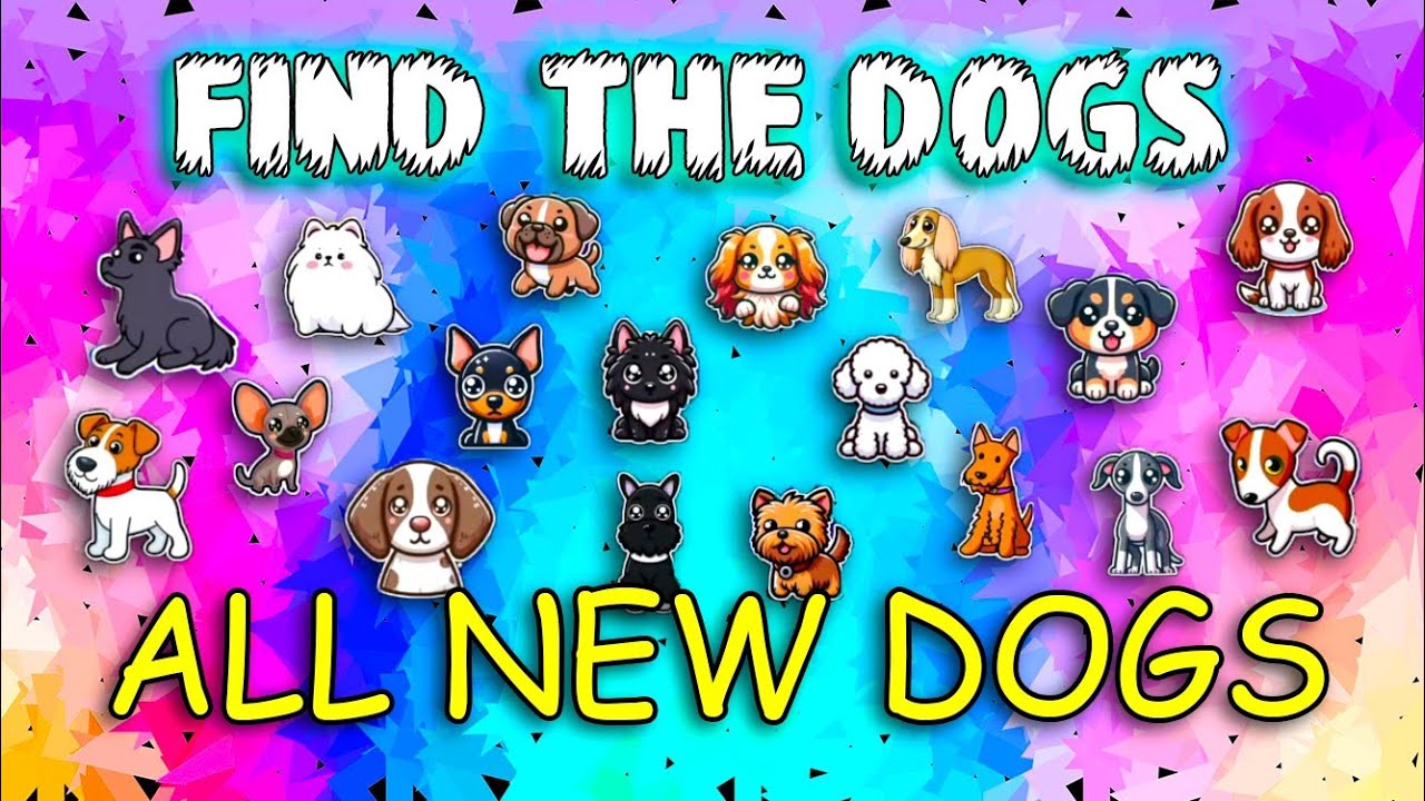 All 18 New Dogs Find The Dogs Roblox Youtube