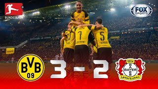 Borussia Dortmund  - Bayer 04 Leverkusen [3-2] | GOLES | Jornada 23 | Bundesliga