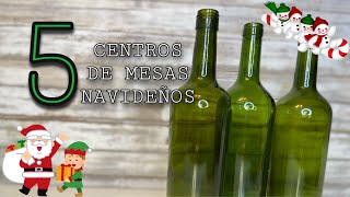5 CENTROS DE MESAS NAVIDEÑOS/Christmas Centerpieces DIY/Artesanato de Natal 2020
