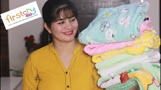 Newborn Essentials: Firstcry Blankets Haul | Online Shopping For Newbron