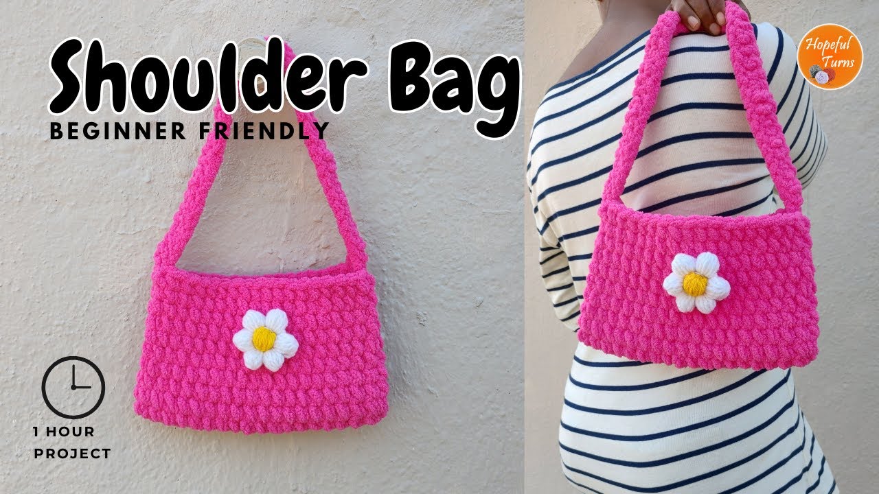 Simple Crochet Mini Shoulder Bag Tutorial At Pearl Murray Blog