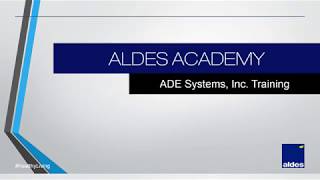 ALDES Academy Training