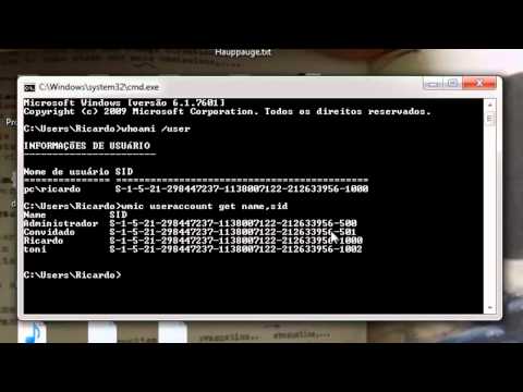 How to Get Your Users SID (Security Identifier) How to Get Your Users SID (Security Identifier)