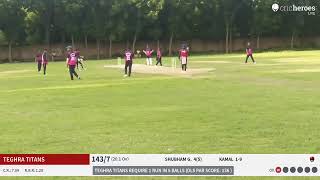 Live Cricket Match | Baliya Blasters vs TEGHRA TITANS | 26-Aug-24 01:52 PM | Begusarai Junior Premie