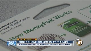 Phone scammers pretending to be from SDG&E at it again