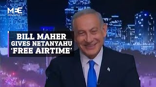 ‘Free airtime’: Bill Maher’s Netanyahu interview on US network draws criticism online