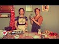 Learn 1940s baking with Danielle and Nichole - no eggs sponge cake recipe - retro costume