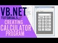 VB.NET TUTORIALS: Creating a Calculator Program