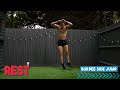 20 minute full body burpee only workout