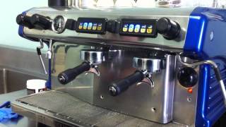 How to back-flush an Expobar Espresso Machine by mahalia coffee