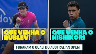 ESTAMOS NO AUSTRALIAN OPEN! João Fonseca e Thiago Monteiro furam qualy e encaram pedreiras na chave!