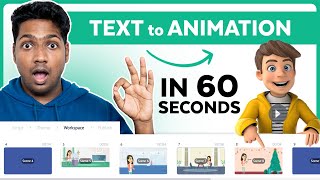 Text to Animation Video using AI Tools for FREE | 2024